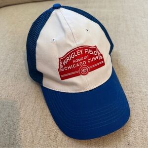 Wrigley Field Home of Chicago Cubs Retro Trucker SnapBack Mesh Hat Cap Budweiser